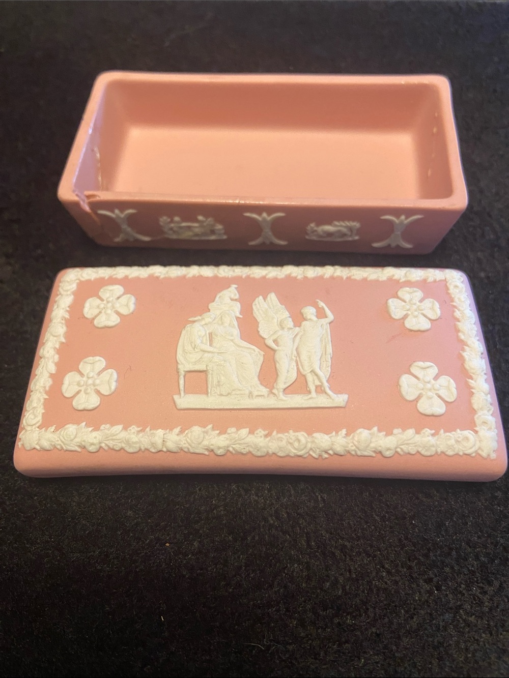 Pink Wedgwood Dish